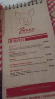 Bruno Restaurante Y Cafe menu