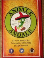 Andale Andale Mexican inside