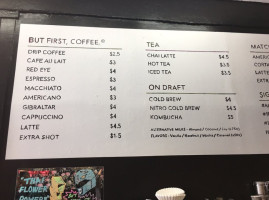 Alfred Coffee Silverlake menu