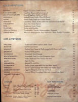 Dionysos menu