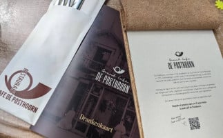 Grand Café De Posthoorn menu