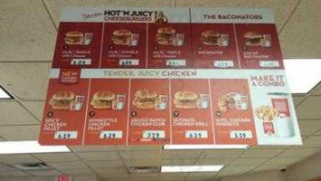 Wendy's menu