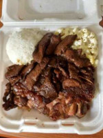 Aloha Hawaiian Bbq food