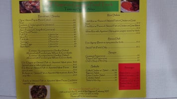 Df Nigerian Food Truck menu