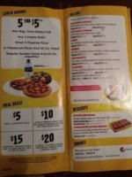 Hungry Howie's Pizza menu