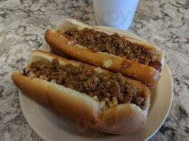 Lew's Hot Dogs food