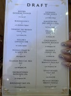 Hilltop Ale House menu