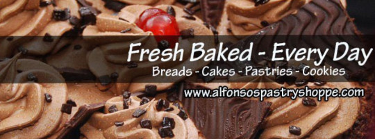 Alfonso's Pastry Shoppe food