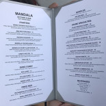 Mandala Kitchen Cardápio