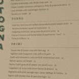 Cotogna Cardápio