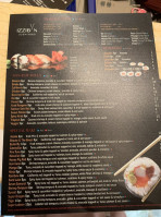 Izziban Sushi And Bbq menu