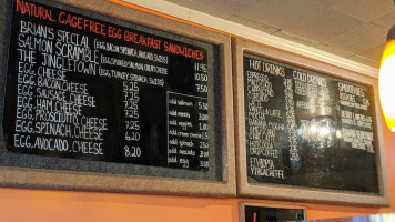 Kefa Coffee menu