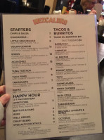 Mezcalero Dtla menu