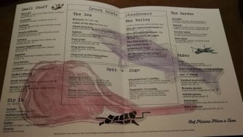 Merakia menu