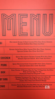Kim Jong Grillin menu