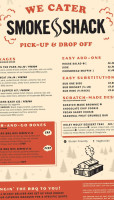 Smoke Shack menu