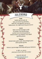 Vestibylen Kafé menu