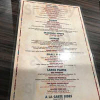 Peddlers Pub menu