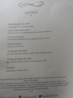Quinto La Huella menu