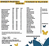 Le Papillon Patisserie menu