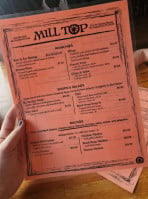 Mill Top Tavern menu