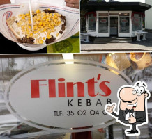 Flints Kebab food