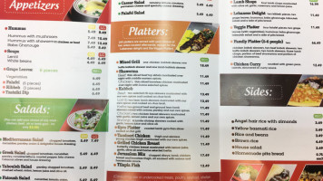 Pita Fresh menu