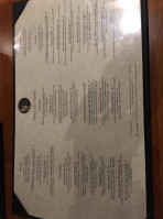 Two Left Forks menu