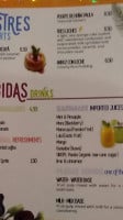 The Colombian Spot menu