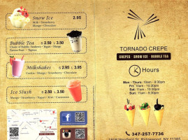 Tornado Crepe food