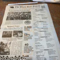 Black Bear Diner menu