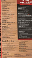The Social House Fort Worth menu