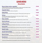 Himalayan Nepalese Restaurant & Cafe menu