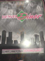 Denver Diner food