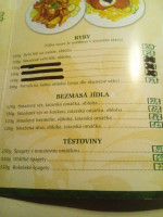 Restaurace A Pizzerie Zamecky Senk menu