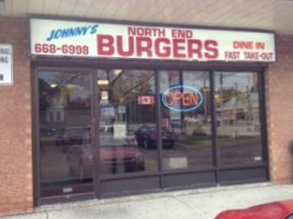 North End Burgers outside