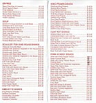 Happy Meals Restaurant menu