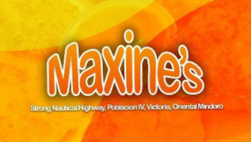 Maxine's menu