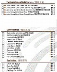 Gong Tea menu