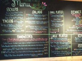 Mellow Minded Cafe menu