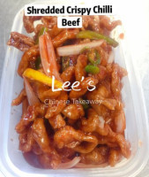 Lee's Chinese And Cantonese Take-away food