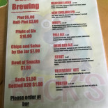 Buck's Brewing Cardápio
