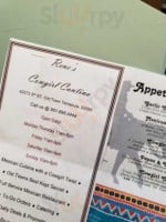 Rene's Cowgirl Cantina menu