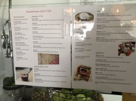 Powerhouse Catering menu