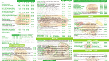 Kiwi Food Market menu