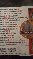 La Chaparrita Taqueria 2 menu