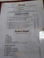 Mayuri Indian Cuisine menu