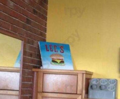 Lee's Hamburgers menu