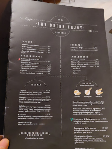Marisqueira Valbom Carta