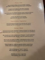 Pequeno Mundo menu